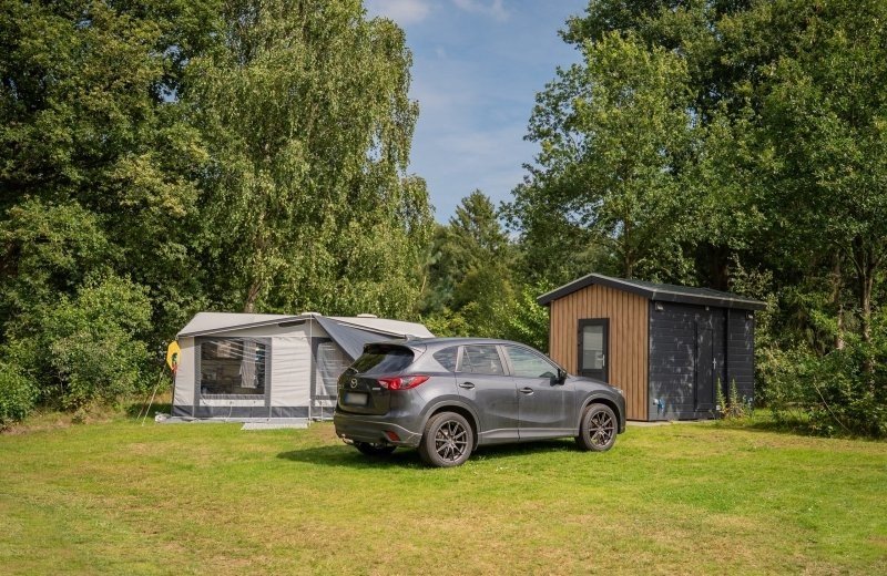 Place with private sanitary facilities